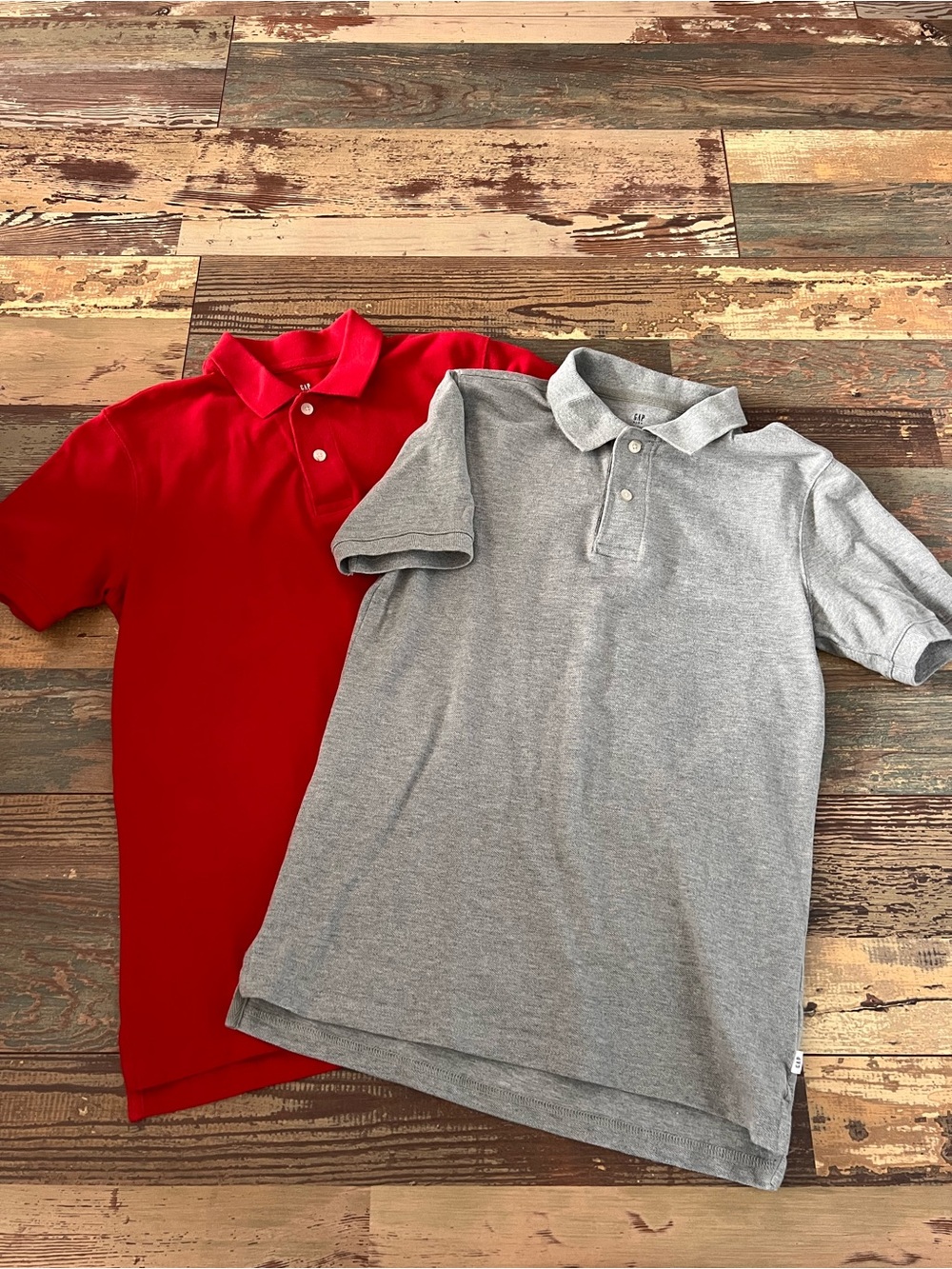 2 Collared T-shirts
